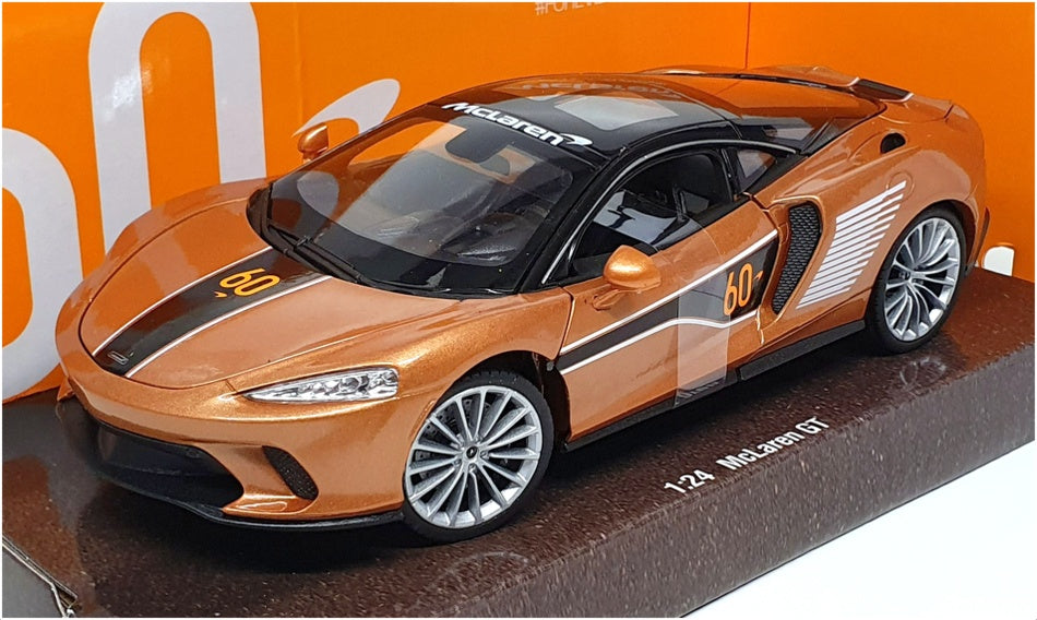 Welly 1/24 Scale 24105S-W - McLaren GT 60th Anniversary - Gold