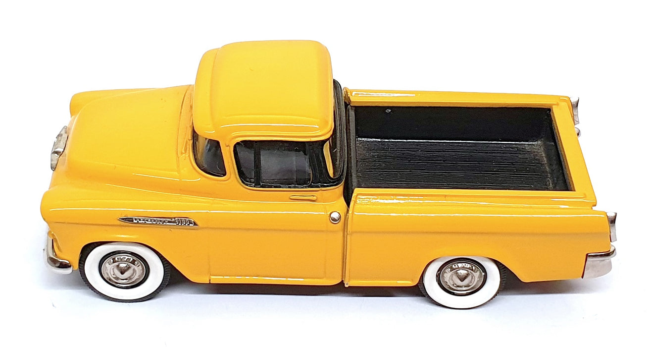 Brooklin 1/43 Scale BRK53 1956 Chevrolet Cameo Pickup WMTC 1995 Yellow 1 Of 200