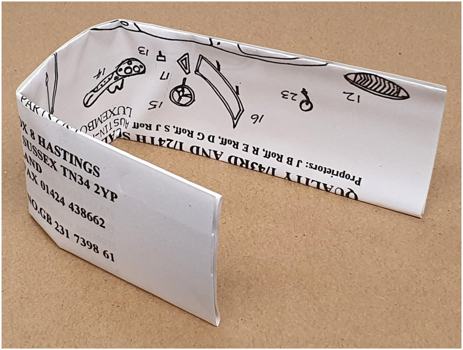 K&R Replicas 1/43 Scale KRRL48 - Austin Healey 3000 Mk2 Historic GP Europe 1997