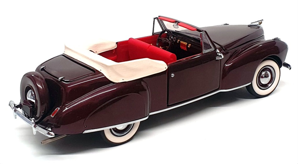 Franklin Mint 1/24 Scale B11RU76 - '41 Lincoln Continental Conv - Brown