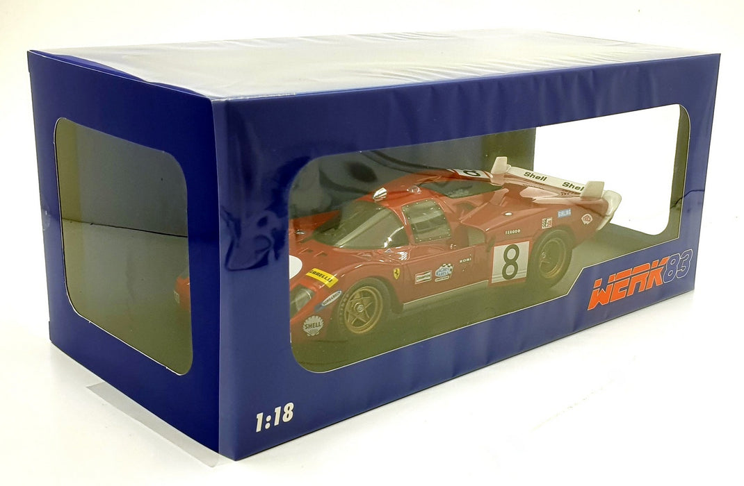 Werk83 1/18 Scale Diecast W18053003 - Ferrari 512S #8 LeMans