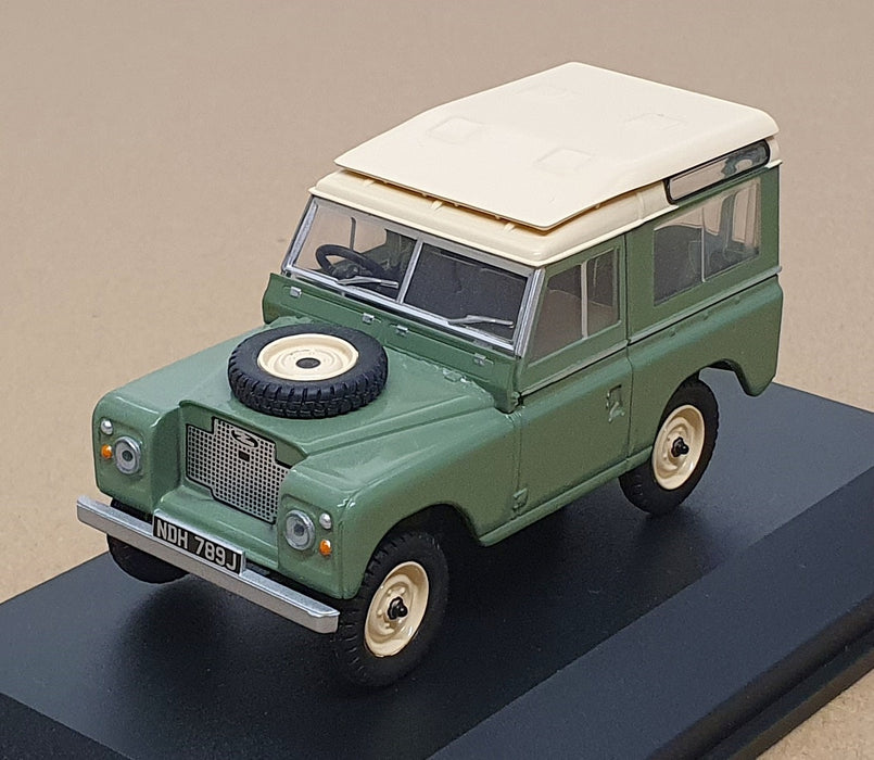 Oxford Diecast 1/43 Scale 43LR2AS003 - Land Rover Series IIA SWB  - Pastel Green