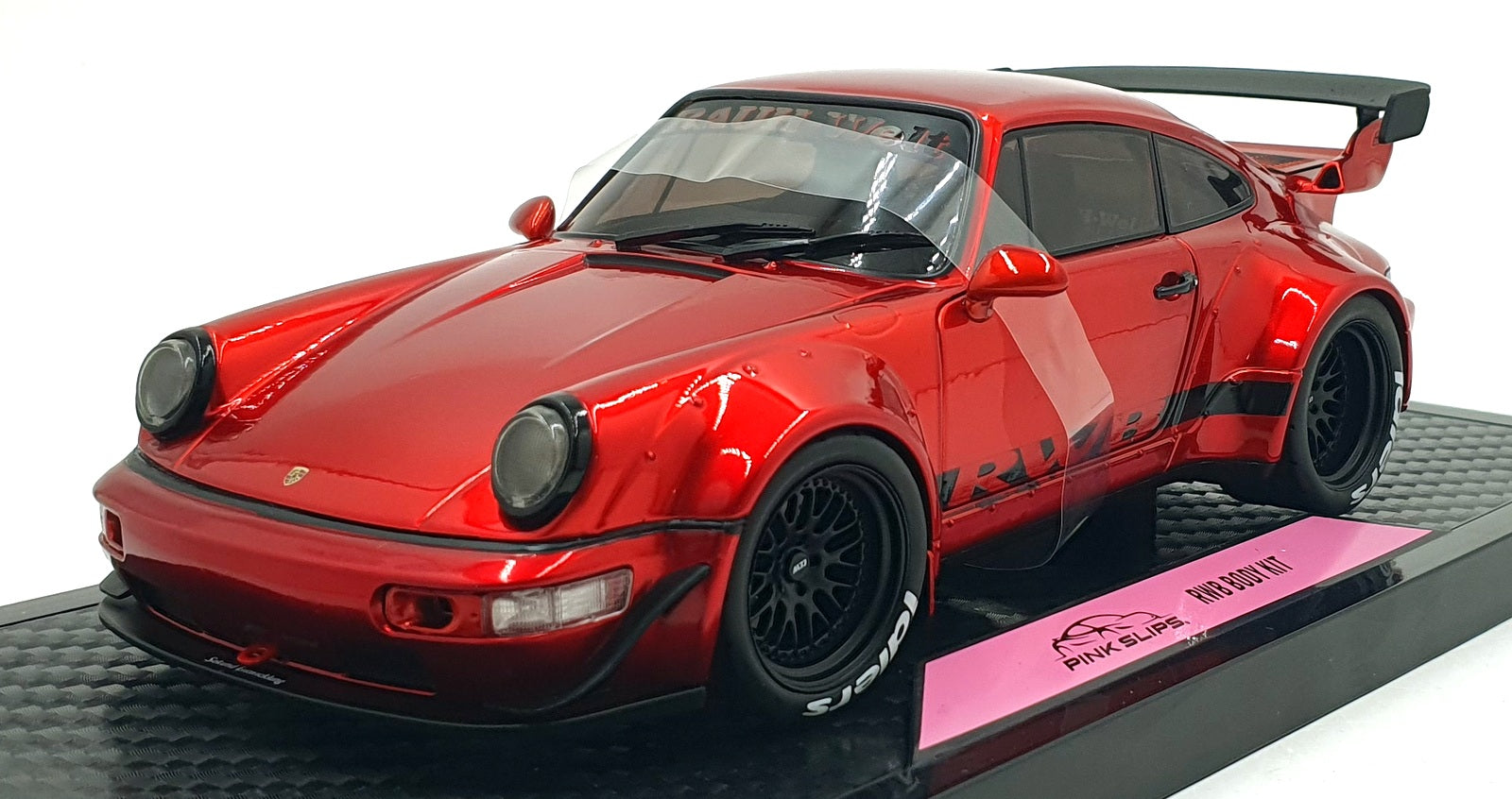 Jada Pink Slips 1/18 Scale 35726 - Porsche RWB Body Kit - Met. Red