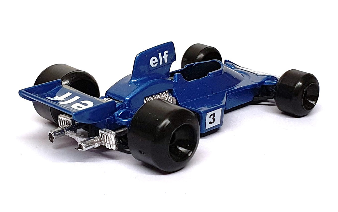 Polistil Appx 8cm Long Diecast RJ.4 - F1 Tyrrell Elf 007 #3 - Blue