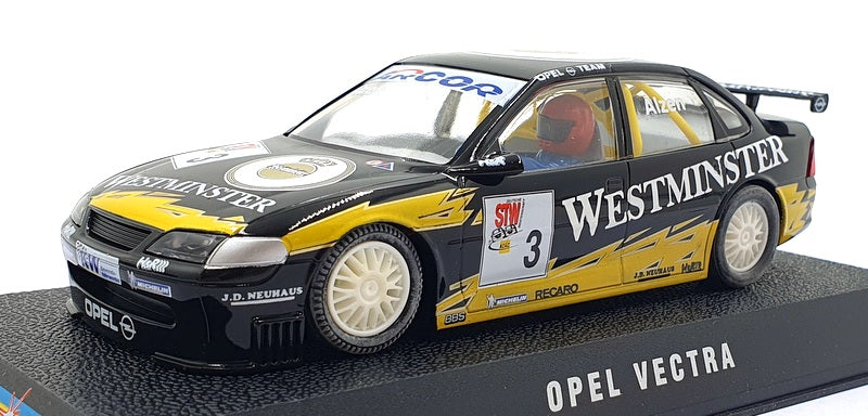 Scalextric 1/32 Scale Slot Car C2144 - Opel Vectra Privateer #3 - Black/Yellow