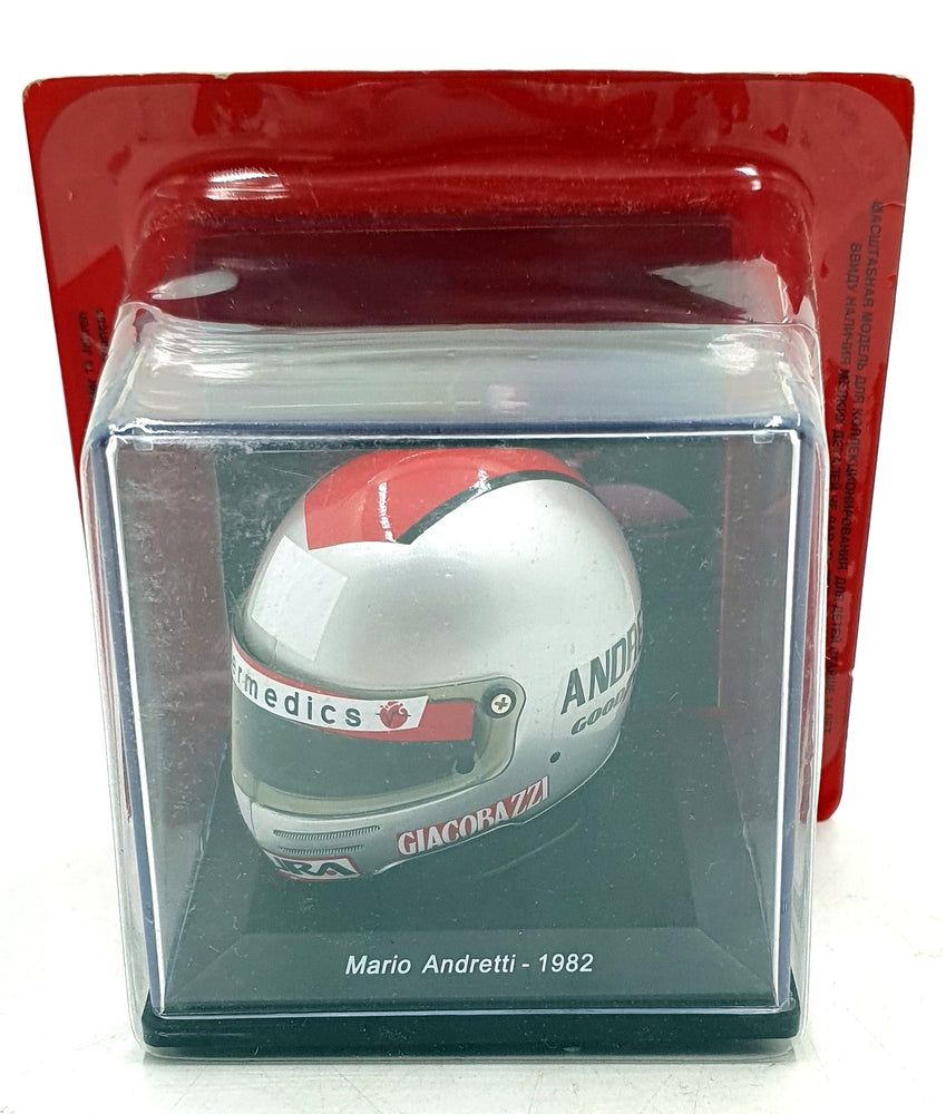 Altaya 1/5 Scale MW8ALA0013 - F1 Helmet Mario Andretti Ferrari 1982