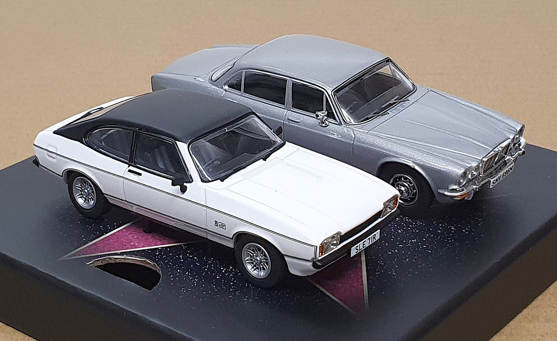 Corgi Screen Stars 1/43 Scale CC91992 - Ford Capri Mk2 & Jaguar XJ6 Series 2