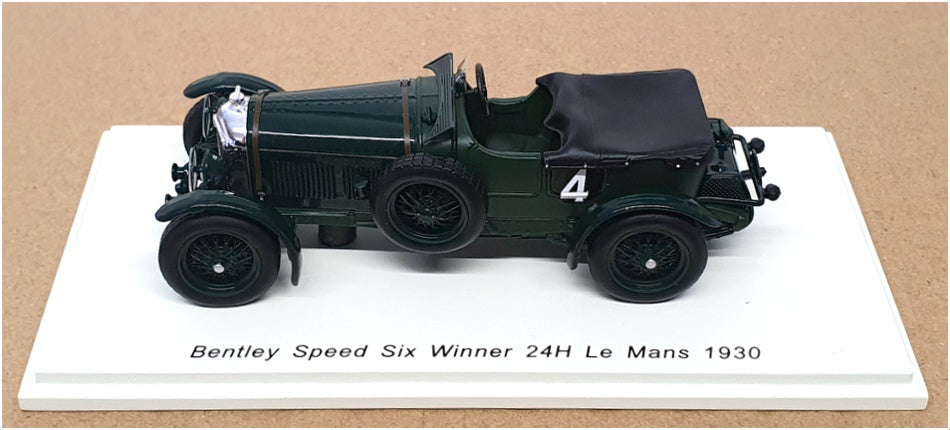 Spark Model 1/43 Scale 43LM30 - Bentley Speed Six Winner 24h LM 1930 - Green
