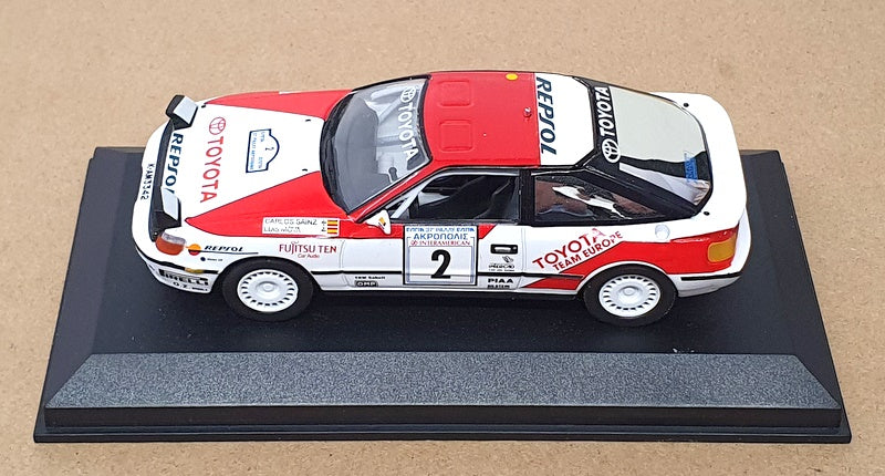 Altaya 1/43 Scale AR902 - Toyota Celica GT4 #2 Acropolis Rally 1990 - White/Red