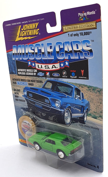 Johnny Lightning 1/64 Scale 202-04 Muscle Cars USA 1972 AMC Javelin - B. Green