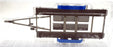 Otto Mobile 1/18 Scale Resin OT357A - Rally Assistance Car Trailer - Silver/Blue