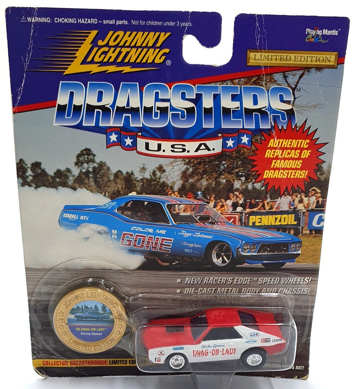 Johnny Lightning 1/64 Scale 320-100 Dragsters USA 1969 Drag-On Lady - S. Shahan