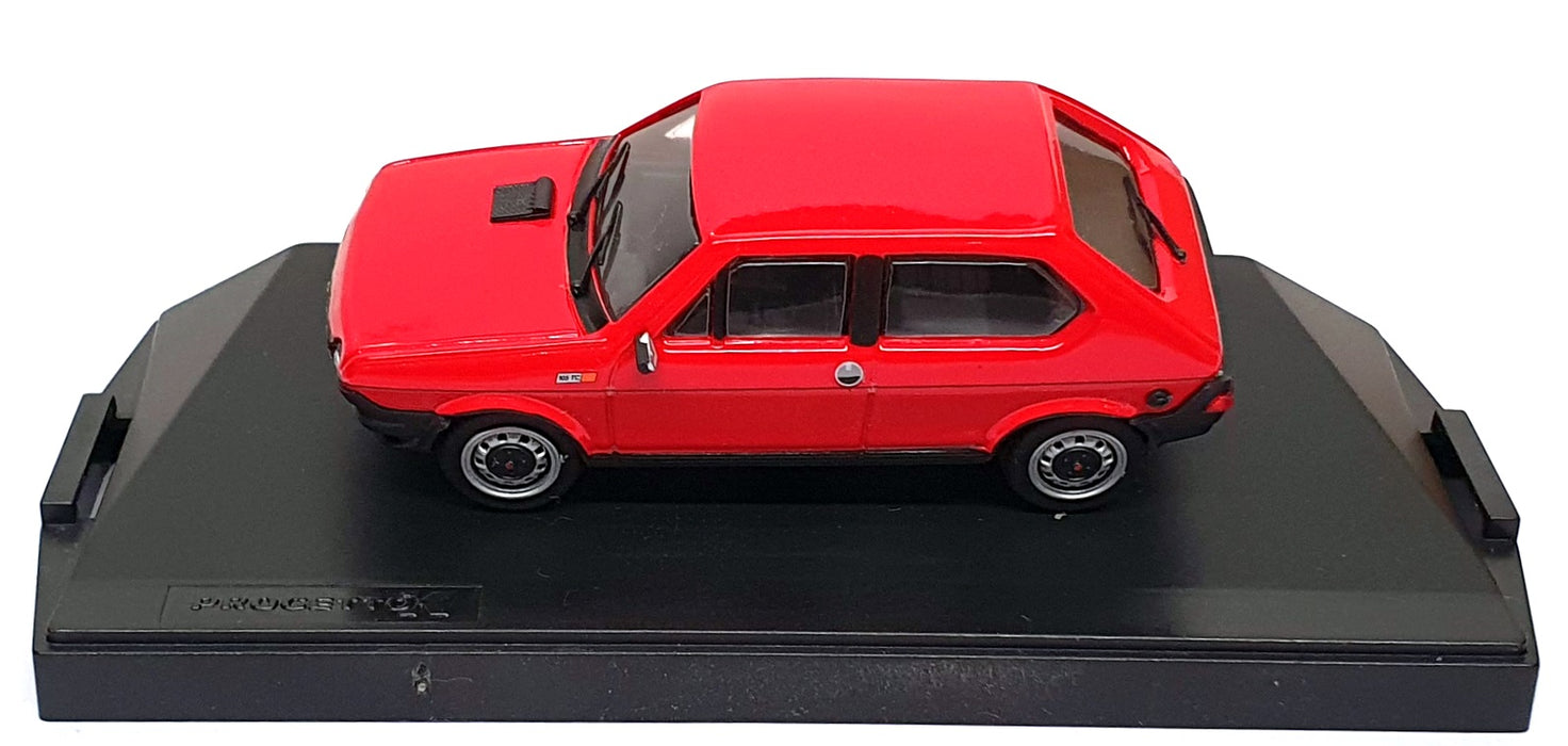 ProgettoK 1/43 Scale PK421 - 1978 Fiat Ritmo 105 TC - Red