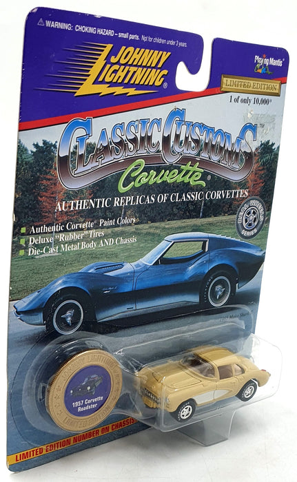 Johnny Lightning 1/64 Scale 352-03 Muscle Cars 1957 Chevrolet Corvette Roadster