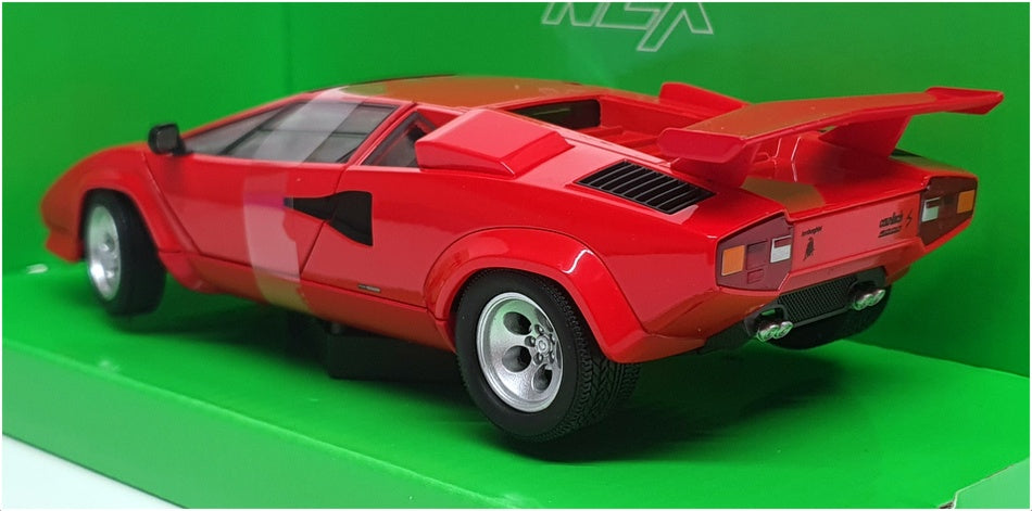 Welly NEX 1/24 Scale 24112W - Lamborghini Countach LP 5000 S - Red