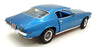 Auto World 1/18 Scale AMM982/06 - 1971 Chevy Camaro SS 350 - Blue
