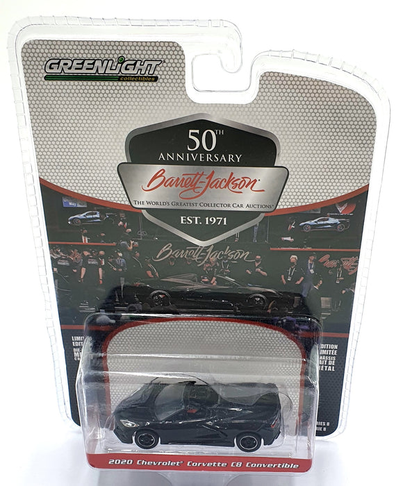 Greenlight 1/64 Scale 37240-D - 2020 Chevrolet Corvette C8 Convertible - Black