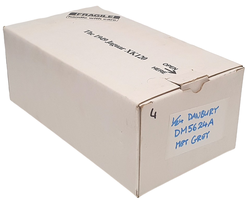 Danbury Mint 1/24 Scale DM5624A - 1949 Jaguar XK120 - Met Grey