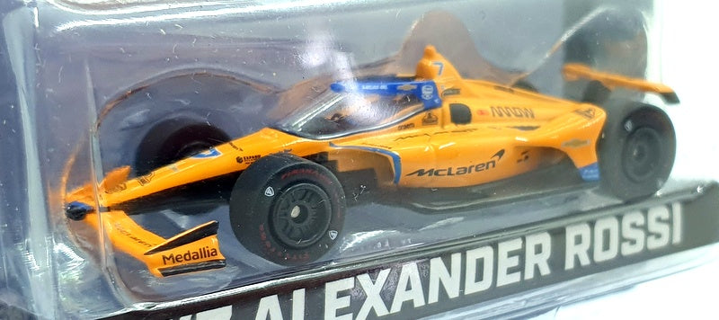 Greenlight 1/64 Scale 11584 NTT Indycar Series #7 A. Rossi - Blue/Orange