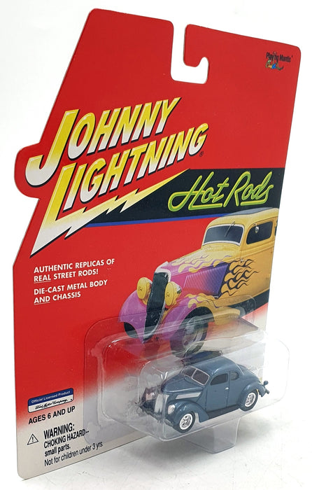 Johnny Lightning 1/64 Scale 442-01 Hot Rods 1937 Coupe - Blue/Grey