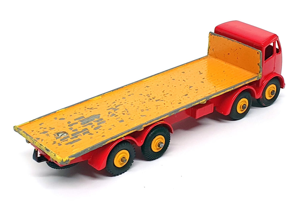 Dinky Supertoys 30526T - Foden Flat Truck - Red/Yellow REPAINT