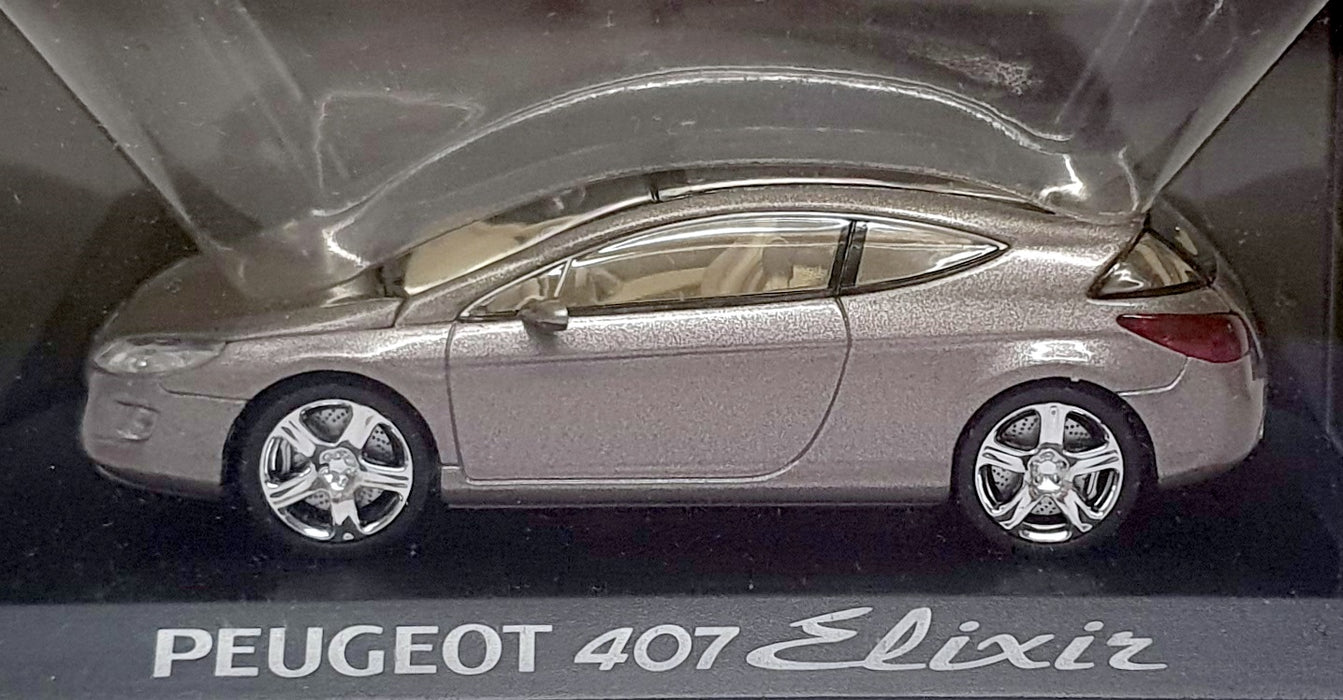 Altaya 1/43 Scale Diecast 31825A - Peugeot 407 Elixir - Met. Grey