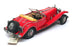 Franklin Mint 1/24 Scale 22725B - 1935 Mercedes Benz 500k Special Roadster - Red