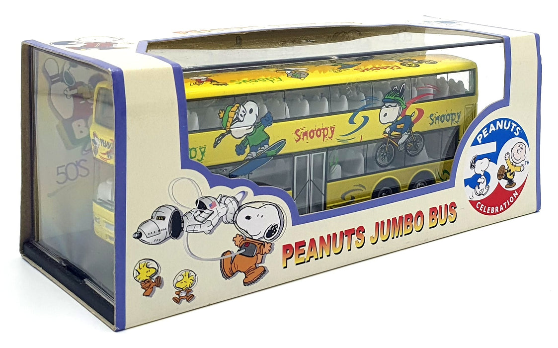 Sun Hing Toys 1/76 Scale SY71291C - 1990's Peanuts Jumbo Bus Pull Back