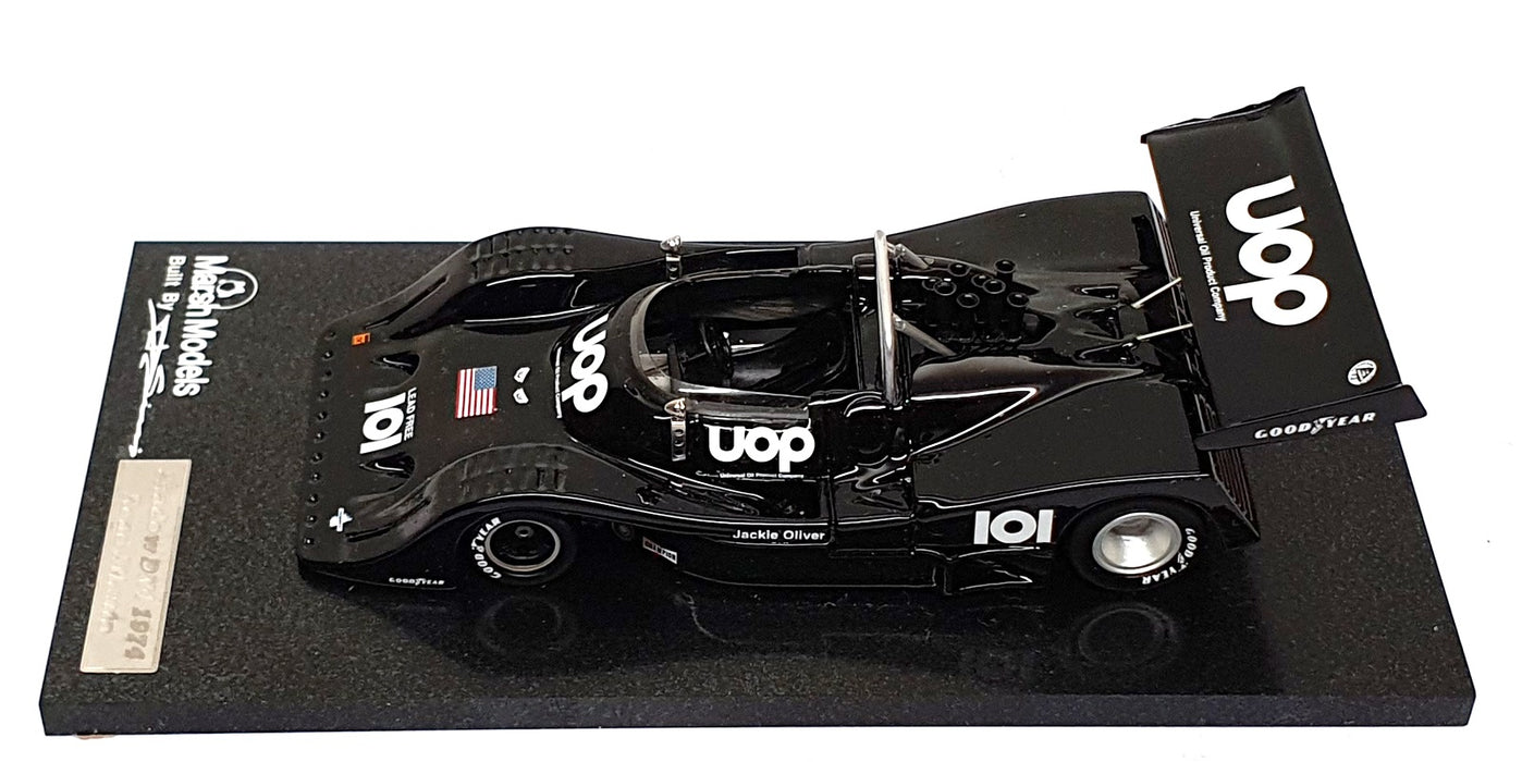 Marsh Models 1/43 Scale MM58 - 1974 Shadow DN4 #101 J. Oliver - Black