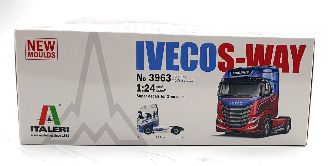 Italeri 1/24 Scale Unassembled Kit 3963 - Iveco S-Way Truck