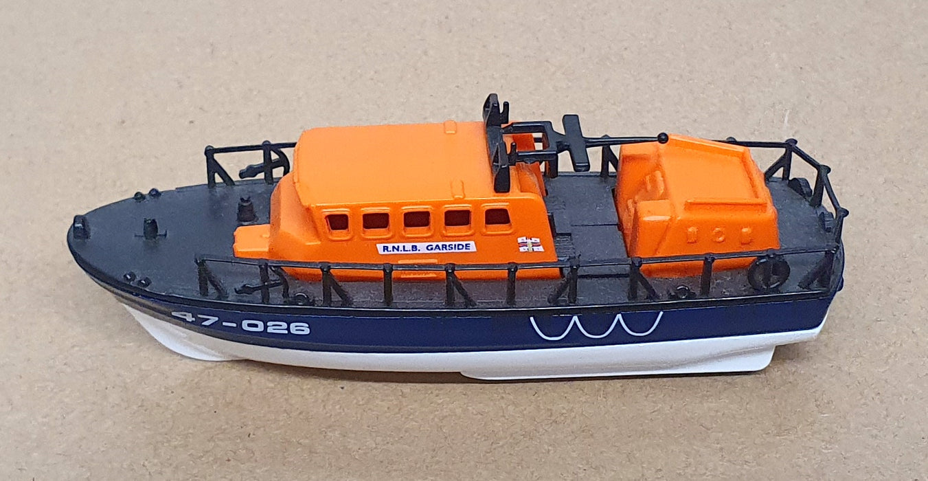 Lledo Appx 10cm Long LL0421 - RNLI Lifeboat 47-026 - Orange/Blue/White