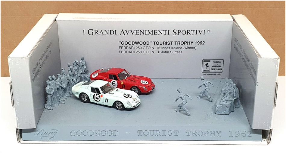 Bang 1/43 Scale Diecast 3001 Goodwood Tourist Trophy 1962 Ferrari Diorama #15 #6