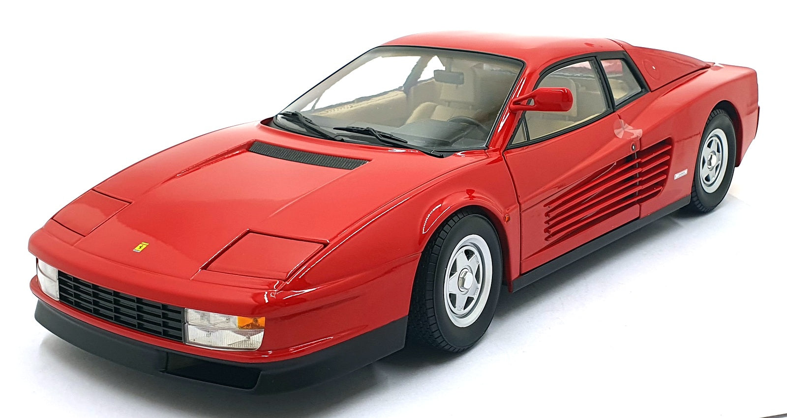KK Scale 1/12 Scale KKDC120204 - 1984 Ferrari Testarossa Monospeccio - Red