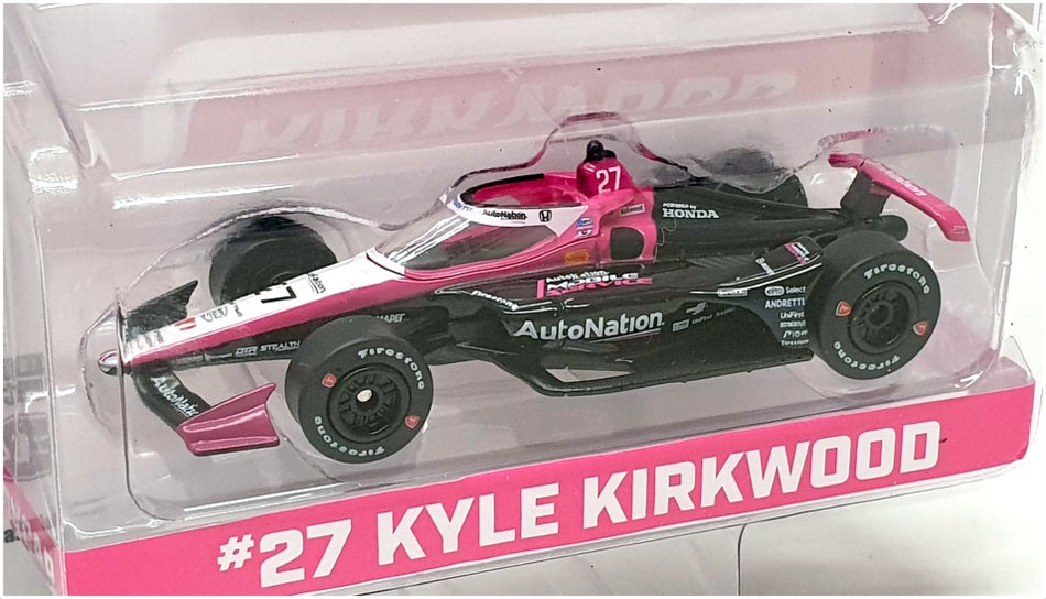 Greenlight 1/64 Scale 11591 - NTT Indycar Series #27 K. Kirkwood - Black/Pink