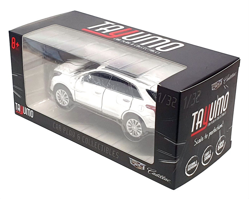 Tayumo 1/32 Scale Diecast 32185011 - Cadillac XT5 - White