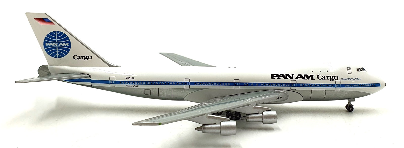 Gemini Jets 1/400 Scale GJPAA093 - PAN AM Boeing 747F Aircraft