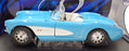 Maisto 1/18 Scale Diecast 31139 - 1957 Chevrolet Corvette - Blue/White