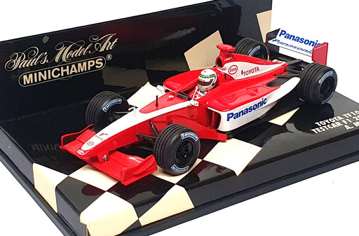 Minichamps 1/43 Scale 400 010225 - F1 Toyota TF101 Testcar 2001 A. McNish - Red