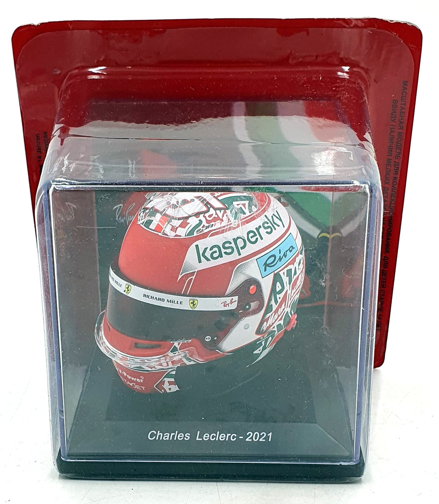Altaya 1/5 Scale MW8ALA0094 - F1 Helmet Charles Leclerc #16 Ferrari 2021