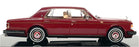 TSM Model 1/43 Scale TSM114319 - 1980 Rolls Royce Silver Spirit - Dk Red