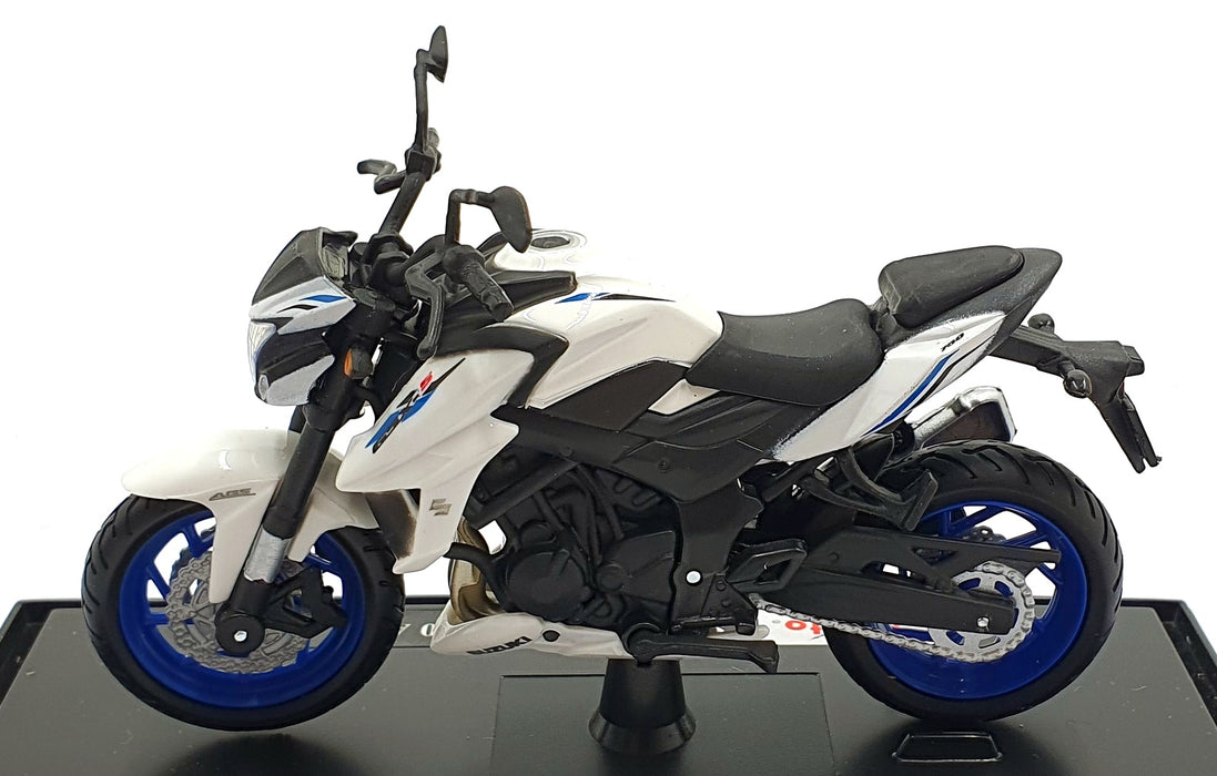 Maisto 1/18 Scale 19133 - Suzuki GSX-S750 ABS Motorbike - Black/White