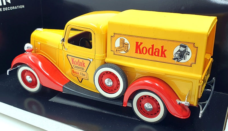 Solido 1/18 Scale Diecast 8019 - Ford Pickup Kodak - Yellow