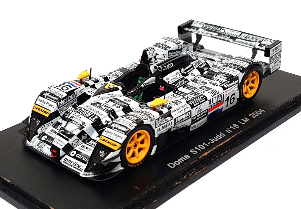 Spark 1/43 Scale S0056 - Dome S101 Judd #16 LM 2004 - Firman/Coronel/Wilson