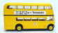 Solido 1/50 Scale Diecast 381 - Routemaster Double Decker RT Bus - Dawson's Cafe