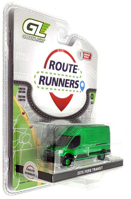 Greenlight 1/64 Scale Diecast 53010-A - 2015 Ford Transit Van - Chase