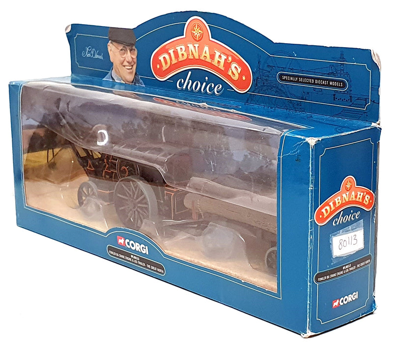 Corgi 1/50 Scale 80113 - Fowler B6 Crane Engine And Log Trailer The Great North