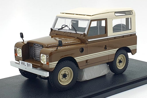 Cult Models 1/18 Scale CML114-5 - 1978 Land-Rover 88 Series III - Brown
