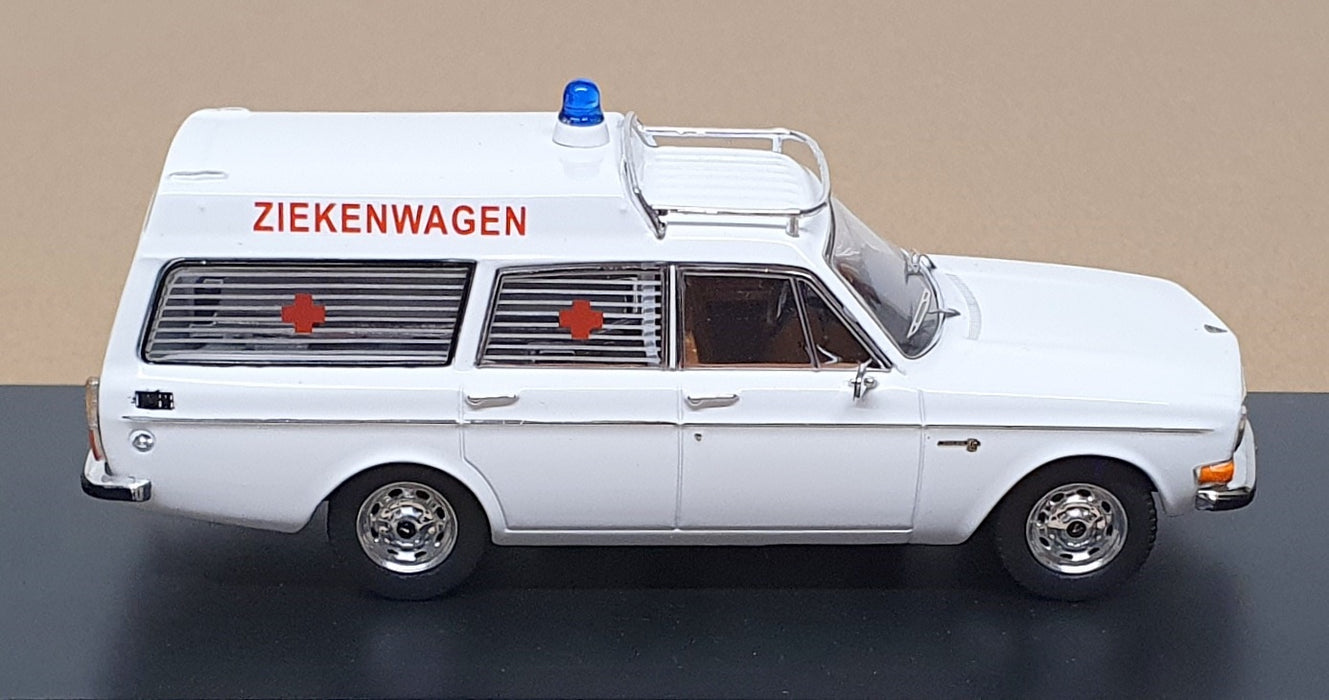PremiumX 1/43 Scale PRD319 - 1969 Volvo 145 Express Ambulance - White