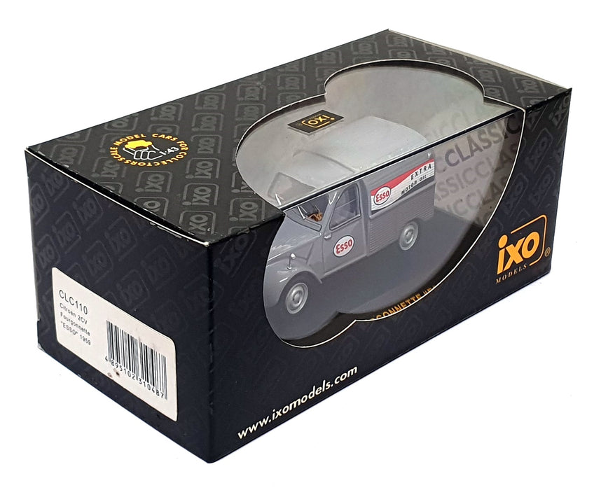 Ixo 1/43 Scale CLC110 - 1959 Citroen 2CV Fourgonnette Van Esso - Grey