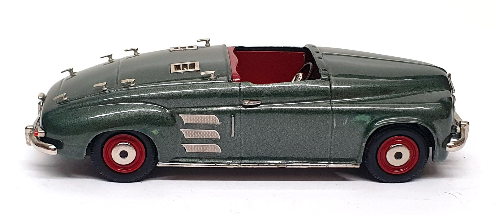 Crossway Models 1/43 Scale CM15 - Rover Jet 1 Gas Turbine Car - Met. Grey/Green